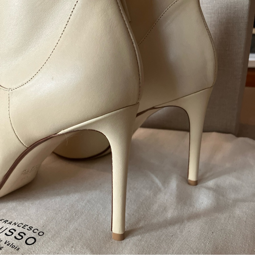 Francesco Russo PARIS Napa Leather Ankle Boots NIB - Picture 6 of 14